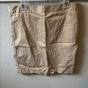 The Limited Tan Pencil Skirt